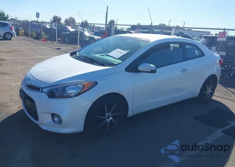 2016 Kia Forte Koup Ex из США, поврежденный, VIN KNAFX6A8XG5657749